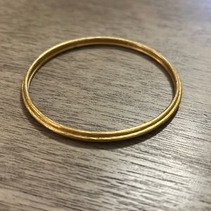 Julie Vos solid gold basic bangle, brand new, never worn